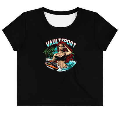 YACHT CLUB Crop Tee