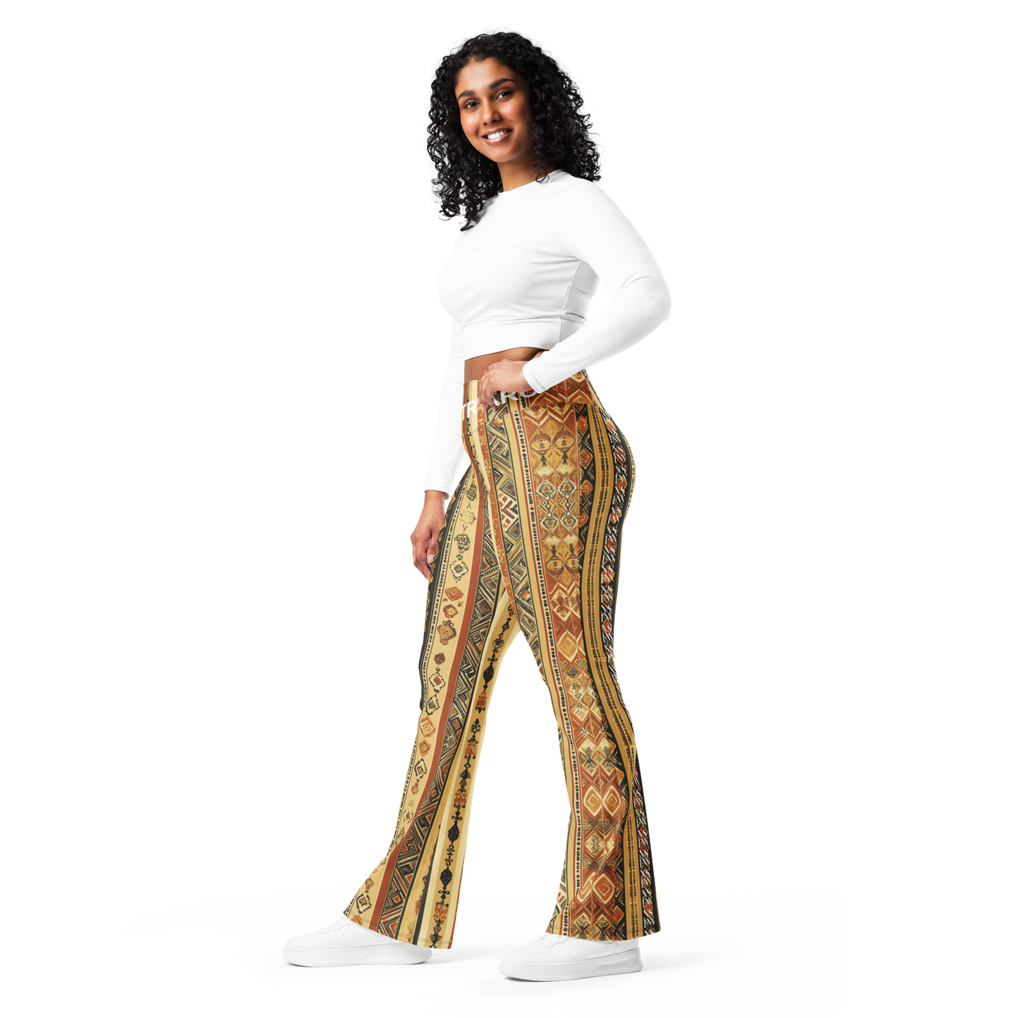 NSFW FORBIDDEN Flare Leggings