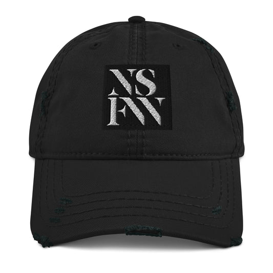 NSFW Distressed Dad Hat